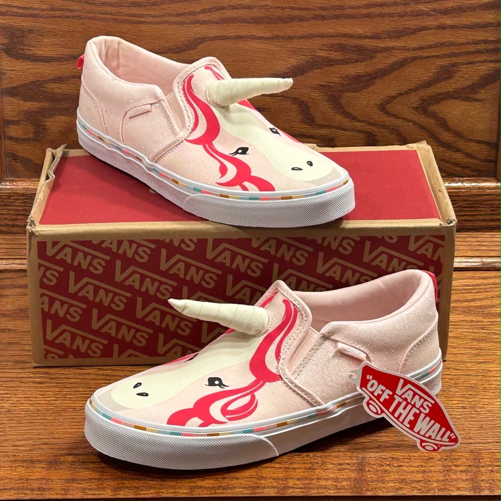 Vans Asher Unicorn Pink‎ Shoes